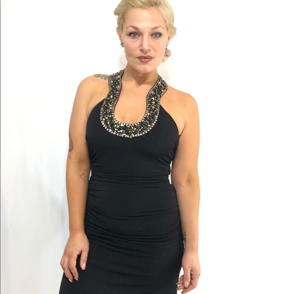 Laundry by Shelli Segal Black Cocktail Dress - Picture 3 of 6